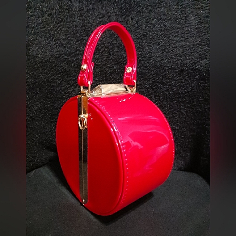 Women's Red Clutch Purse